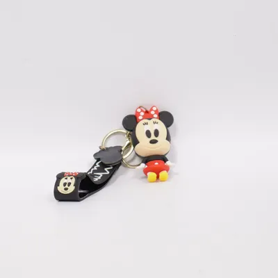 Nyckelring (Svart, Röd, Vit) från Minnie
