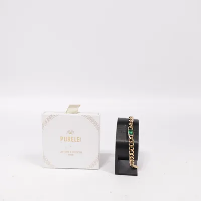 Bracelet (Gold, Green) from Purelei Unknown metal