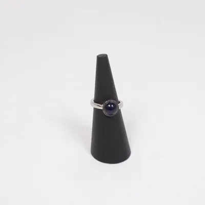 Ring (Silverfärgad, Blå) från Luna Okänd metall