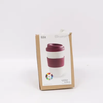 Take away mugg (Vit, Lila) från Kahla