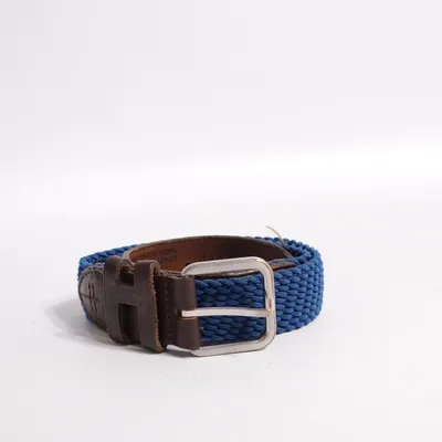 Bælte (Blå, Brun) fra Hackett London Elastan, Læder