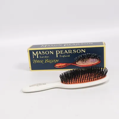 Hårbørste (Hvid) fra The Mason Pearson