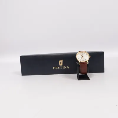 Wristwatch (Brown, Gold) from Festina