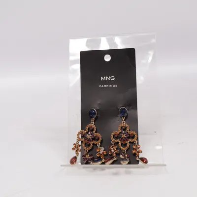 Earrings (Gold, Multicolored) from Mango Stainless steel