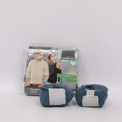Garn (Meli) från Crelando Merinoull