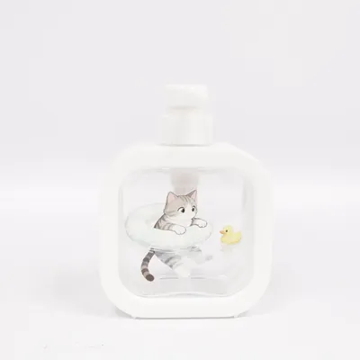 Sæbedispenser (Hvid, Transparent)