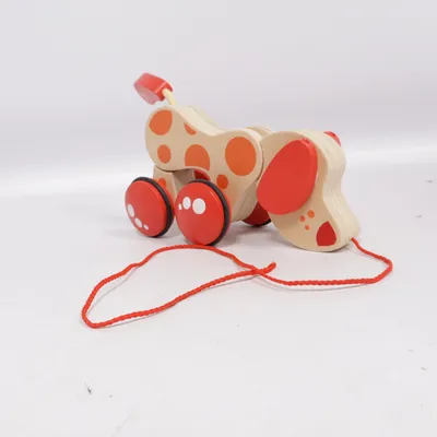 Dragleksak (Beige, Röd, Flerfärgad) från Hape