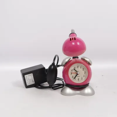 Tafelklok (Roze, Zilver) van Brilliant