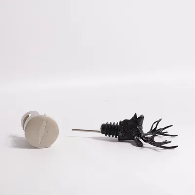 Wine cork (Black, Silver) from Fackelmann
