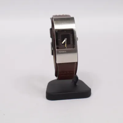 Wristwatch (Brown, Silver) from Fossil