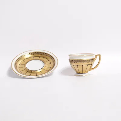 Tasse à café (Gebrüder J. und W. Hofmann Porzellanfabrik ) de Gebr Bavaria