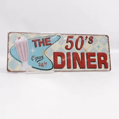 Sign (50's Diner) from Home Creation