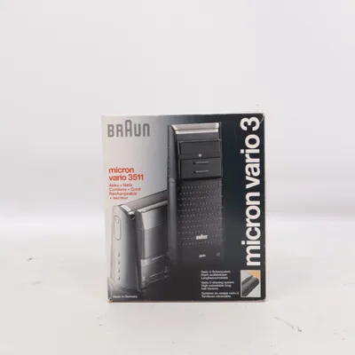Rasierapparat (Micron Vario 3511) von Braun