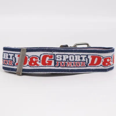 Riem (Zwart, Meerkleurig) van Dolce & Gabbana Junior Leer, Polyester