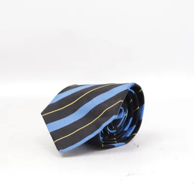 Tie (Black, Blue, Yellow) from Phoenix Silk