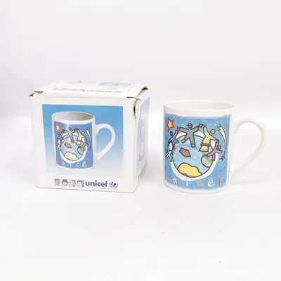 Mug (White, Multicolored) from Unicef