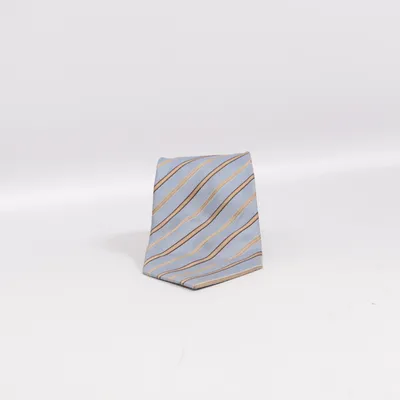 Tie (Blue, Gold) from Montana Silk