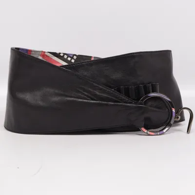 Waist belt (Black, Multicolored) from Emilio Pucci