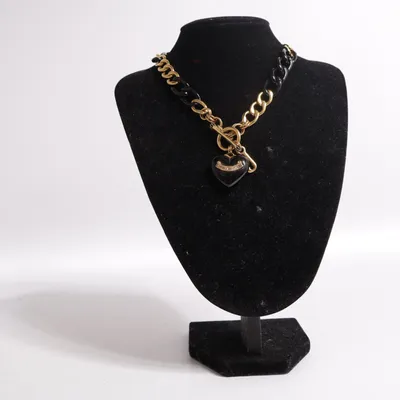 Halskæde (Sort, Guld) fra Juicy Couture Ukendt metal