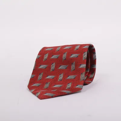 Cravate (Rouge, Multicolore) de Marja Kurki Soie
