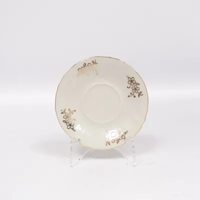 Petite assiette (Blanc, Or) de Winterling