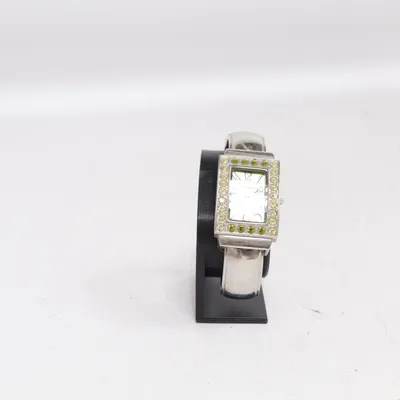 Armbandsur (Silverfärgad, Grön) från Time