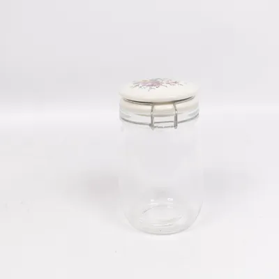 Bocal en verre (Blanc, Multicolore) de Greengate