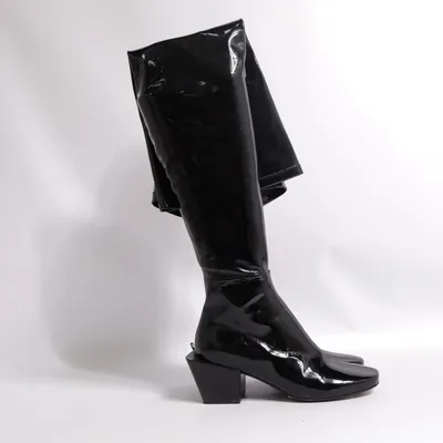 Bottes (Noir) de Sportmax by MaxMara Cuir