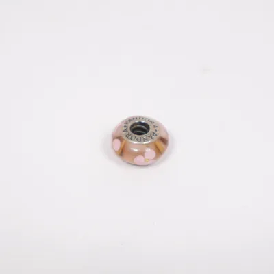 Charm (Pink, Brown) from Pandora Silver