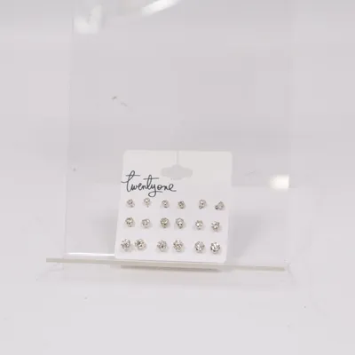 Oorbellen (Zilver) van Twentyone Onbekend materiaal