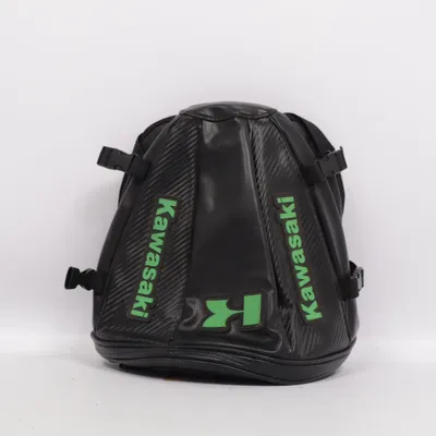 Rygsæk (Sort, Grøn) fra Kawasaki