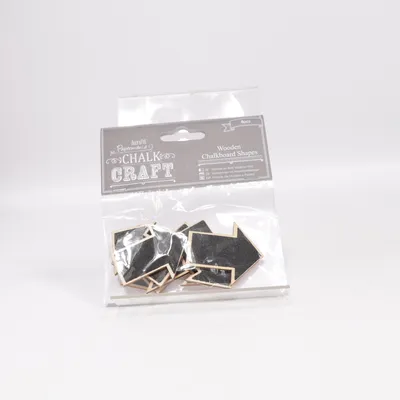 Crafts (Wooden Chalkboard Shapes) from Docrafts
