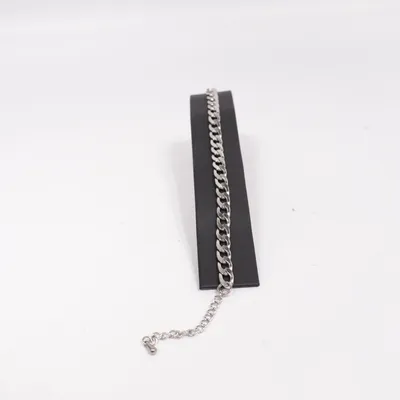 Fotlänk (Silverfärgad) Okänd metall