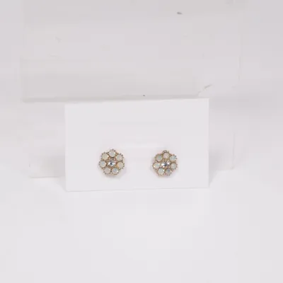 Earrings (Gold, White) from & Other Stories Unknown metal