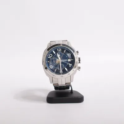 Wristwatch (Silver, Blue) from Fossil