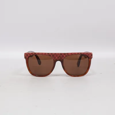Sunglasses (Brown, Red) from Retrosuperfuture