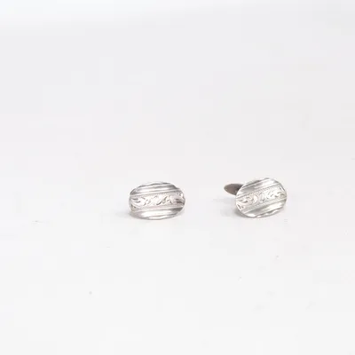 Boutons de manchette (Argent) Argent