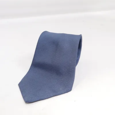 Stropdas (Blauw) van Theo Wormland Zijde