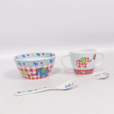 Children's dinner sets (White, Multicolored) from Die Spiegelburg