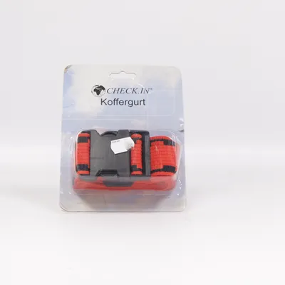 Ratchet strap (Red, Black) from Check In