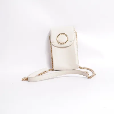 Mobile bag (Beige) from Hallhuber Polyurethane