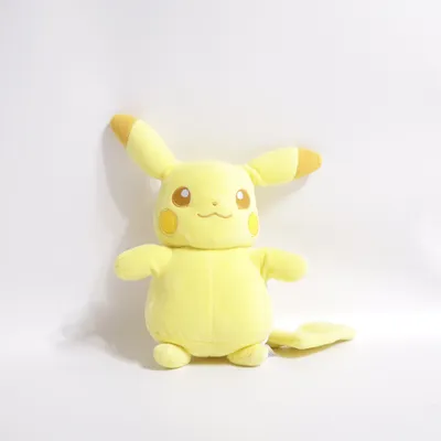 Peluche (Jaune) de Pokémon Polyester, Polyuréthane