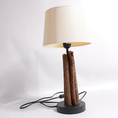 Bordlampe (Brun, Beige, Sort) fra Home Sweet Home