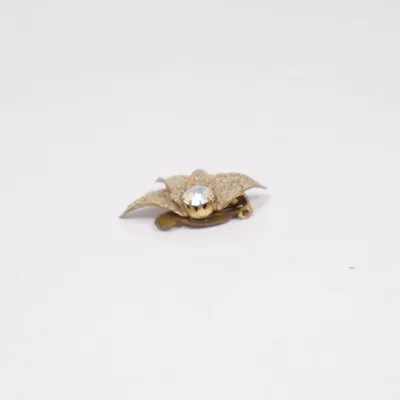 Brosch (Guldfärgad) Okänd metall