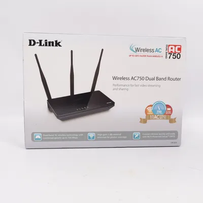 Router (Wireless AC750 Dual Band Router) från D-Link
