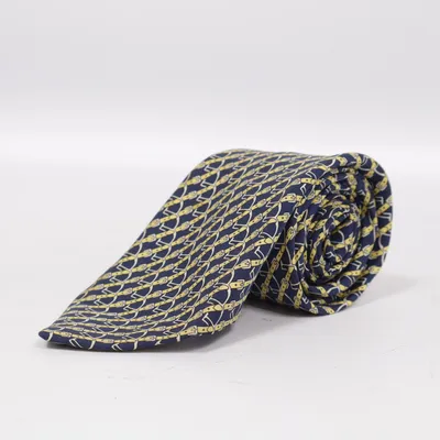 Slips (Blå, Gul) från Hermès Silke