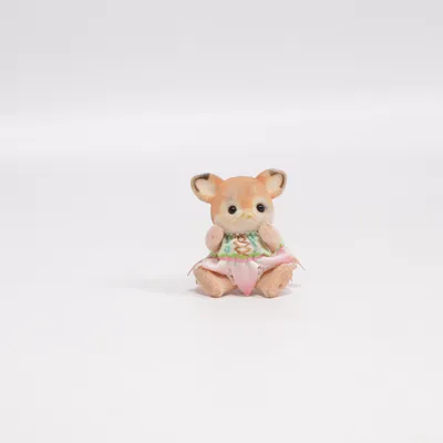 Speelgoedfiguur (Bruin, Meerkleurig) van Sylvanian Families