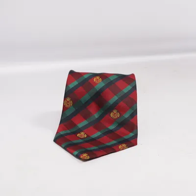 Cravate (Rouge, Vert, Multicolore) de Campione Soie