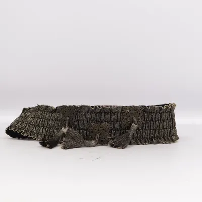 Riempje (Zwart, Goud) van Frank Usher Metallvezel, Polyester