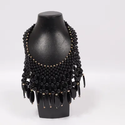Necklace (Black) Unknown metal